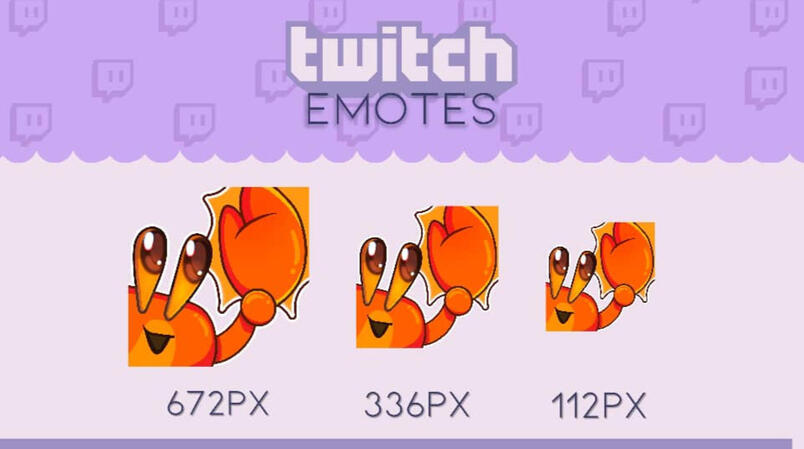 stickers/emotes each one $15